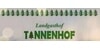Kundenlogo von Landgasthof Tannenhof