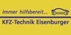 Kundenlogo von Auto Eisenburger Werkstatt & Kfz-Technik