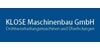 Kundenlogo von Klose Maschinenbau GmbH Spezial-Pressenbau