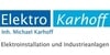 Kundenlogo von Elektro Karhoff Sven Karhoff Elektroinstallation · Industrieanlagen