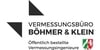 Kundenlogo von Böhmer & Klein GbR Vermessungsbüro öffentl. best. VermessungsIng.