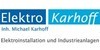 Kundenlogo von Elektro Karhoff Inh. Michael Karhoff Elektroinstallation · Industrieanlagen