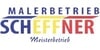Kundenlogo von Scheffner Malerbetrieb