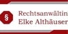 Kundenlogo von Althäuser Elke Rechtsanwaltskanzlei