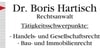 Kundenlogo von Boris Hartisch Dr. Rechtsanwalt