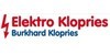 Kundenlogo von Klopries Burkhard Elektromeister