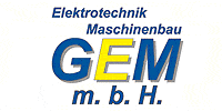Kundenlogo G.E.M. mbH (Gesellschaft für Elektrotechnik und Maschinenbau mit beschränkter Haftung)
