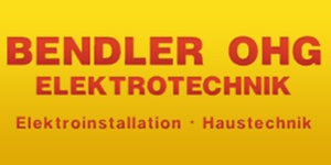 Kundenlogo von Bendler e. K. Elektrotechnik