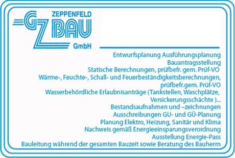 Kundenbild groß 1 Zeppenfeld GZ Bau GmbH Baugesellschaft