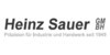 Kundenlogo von Sauer GmbH, Heinz Werkzeugbau