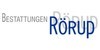 Kundenlogo von Rörup Bestattungen