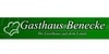 Kundenlogo von Gasthaus Benecke Fremdenzimmer, Saal u. Kegelbahn