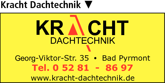 Anzeige Kracht Dachtechnik GmbH
