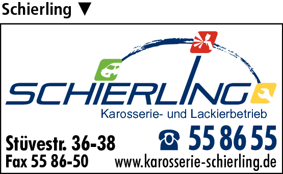 Anzeige Schierling Karosseriefachbetrieb GmbH