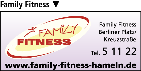 Anzeige Family Fitness GmbH