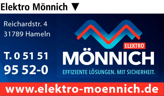 Anzeige Elektro-Mönnich GmbH