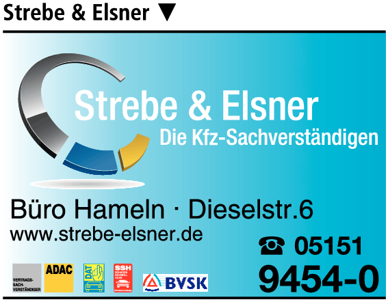 Anzeige Strebe u. Elsner GmbH Ingenieur u. Sachverständigenbüro