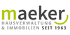 Kundenlogo von Maeker GmbH Hausverwaltung