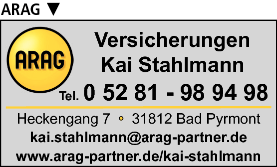 Anzeige Stahlmann Kai Versicherungen