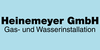 Kundenlogo von Heinemeyer GmbH Gas- und Wasserinstallation