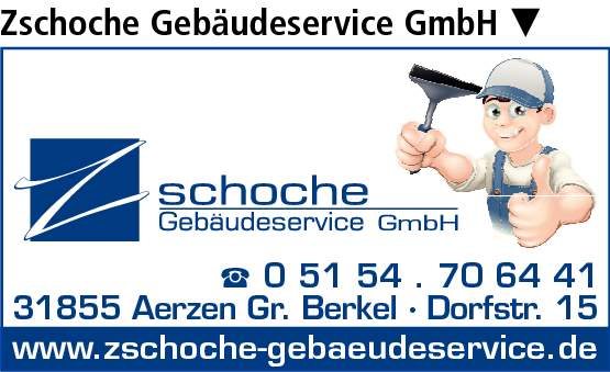 Anzeige Zschoche Gebäudeservice GmbH