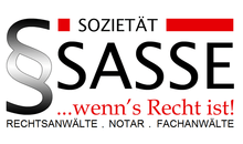 Kundenlogo von Sozietät Sasse, Thomas Grell & Markus Schwenk GbR Rechtsanwälte und Notar