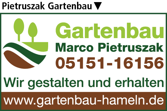 Anzeige Pietruszak Marco Gartenbau