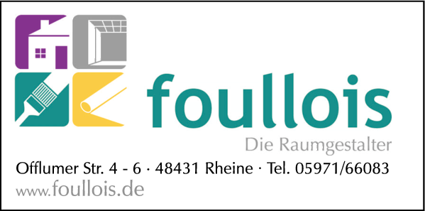 Anzeige Foullois GmbH & Co. KG Maler und Trockenbau