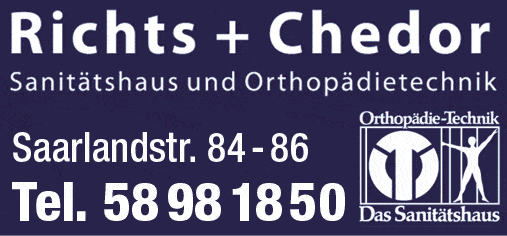 Kundenbild groß 1 Richts & Chedor Orthopädietechnik GmbH & Co. KG