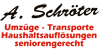 Kundenlogo von A. Schröter Umzüge · Transporte
