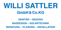 Kundenlogo Willi Sattler GmbH & Co. KG Sanitär - Heizung
