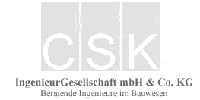 Kundenlogo CSK Ingenieurgesellschaft mbH Beratende Ing. im Bauwesen