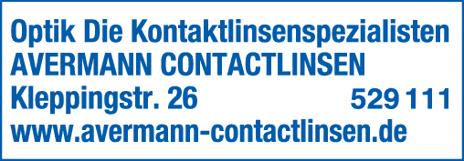 Kundenbild groß 1 Avermann Carsten Dipl.-Ing. Kontaktlinsen