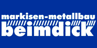 Kundenlogo markisen-metallbau beimdick, Stephan-Jörg Beimdick e.K.