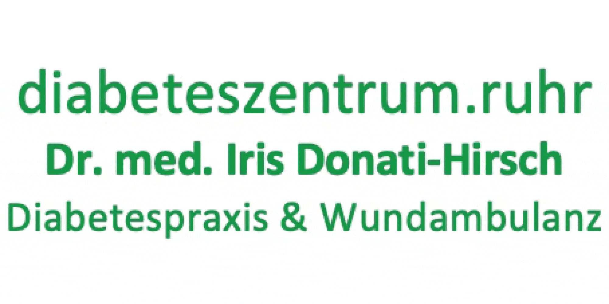 Kundenlogo Iris Donati-Hirsch Dr.med. Internistin/Diabetologie