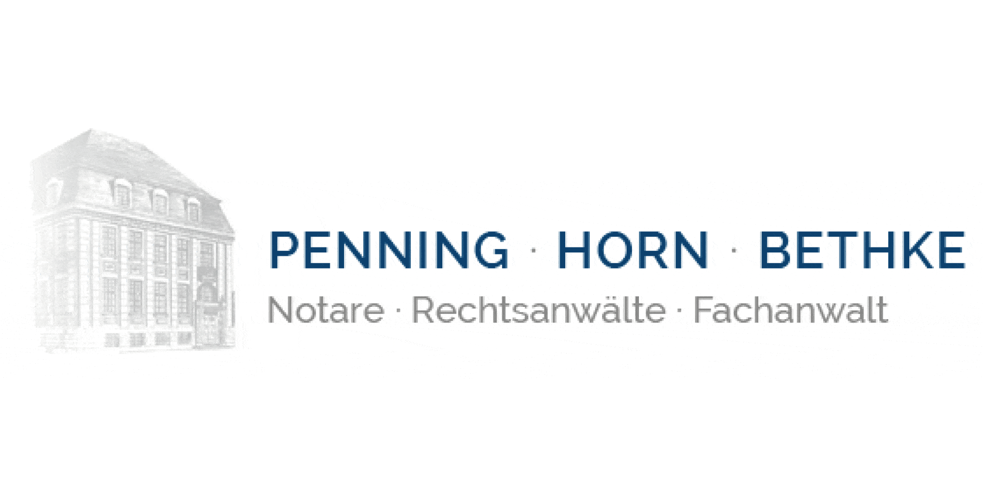 Kundenlogo Penning | Horn | Bethke Rechtsanwälte und Notare