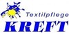 Kundenlogo von Kreft Textilpflege + Wäscherei Textilpflege - Reinigung