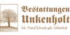 Kundenlogo von Bestattungen Unkenholt