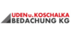 Kundenlogo von Uden u. Koschalka Bedachung KG