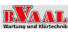 Kundenlogo von B. Vaal GmbH & Co. KG Wartung u. Klärtechnik