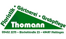 Kundenlogo von Thomann Gartenbau