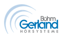 Kundenlogo von Böhm-Gerland Hörsysteme