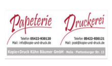 Kundenlogo von Kopie + Druck Kühn-Bäumer GmbH