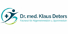 Kundenlogo von Dr.med. Klaus Deters Facharzt für Allgemeinmedizin u. Sportmedizin