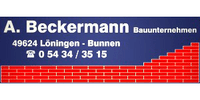 Kundenlogo A. Beckermann Bauunternehmen GmbH & Co. KG