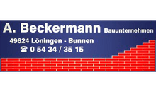 Kundenlogo von A. Beckermann Bauunternehmen GmbH & Co. KG