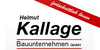 Kundenlogo von Bauunternehmen Kallage GmbH