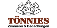 Kundenlogo Tönnies GmbH Zimmerei & Bedachungen
