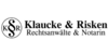 Kundenlogo von Klaucke & Risken Rechtsanwälte, Notarin