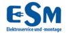 Kundenlogo von ESM Elektroservice u. Montage GmbH